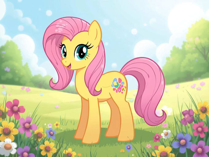draw mlp character or your pony oc