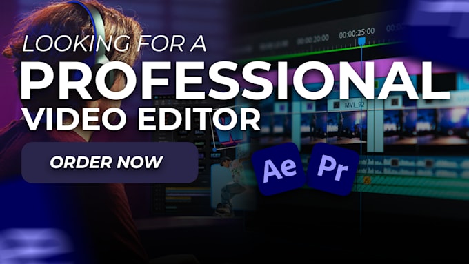 do professional video editing for youtube video editors
