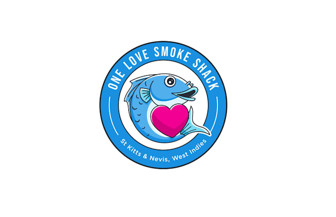design one love smoke shack logo