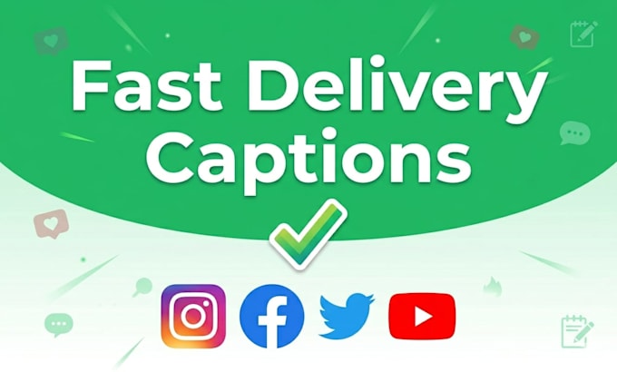 Write engaging social media captions for your business by Karan_ai ...