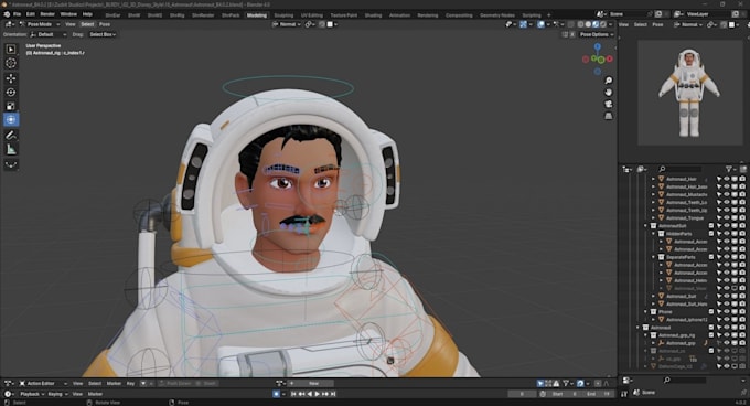 Vr Chat Model Rig Rig e skinning rápidos de modelo 3d, personagem 3d, vrchat, rig de jogo ...