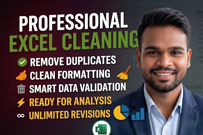 clean, fix, and organize your messy excel data