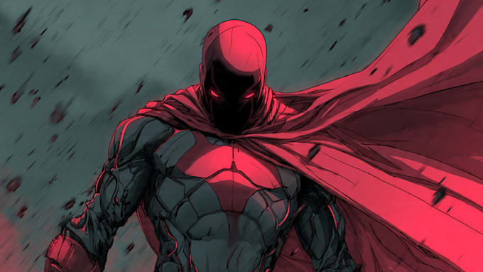 do a superhero comic