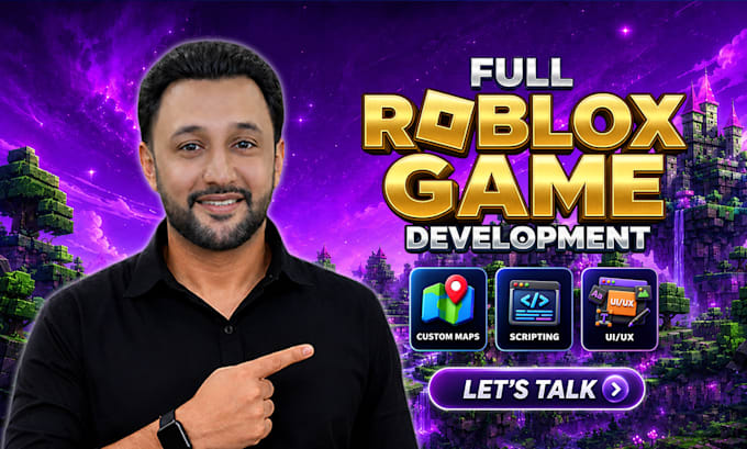 develop full roblox game from scratch, roblox game developer, roblox scripting