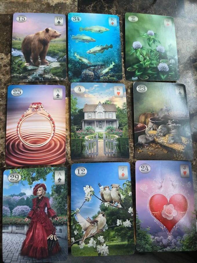 do a 9 card box reading for you