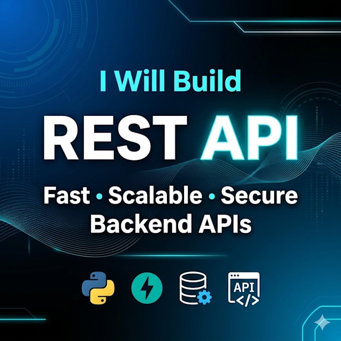 build scalable backend rest API using fastapi and python
