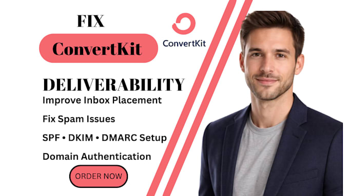fix convertkit deliverability convertkit spam fix kit domain authentication