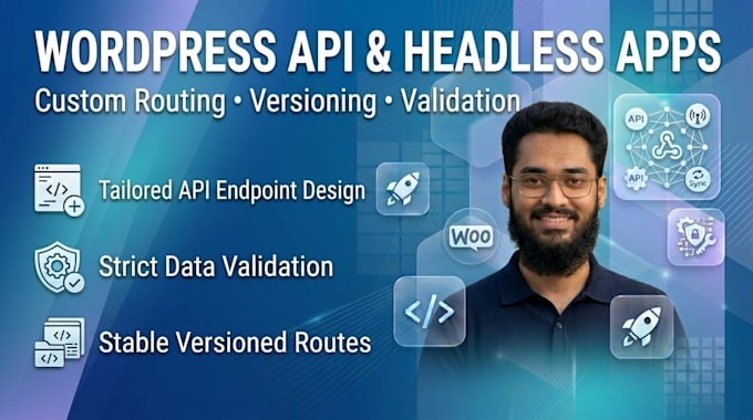 build custom headless wordpress rest API for your app or frontend