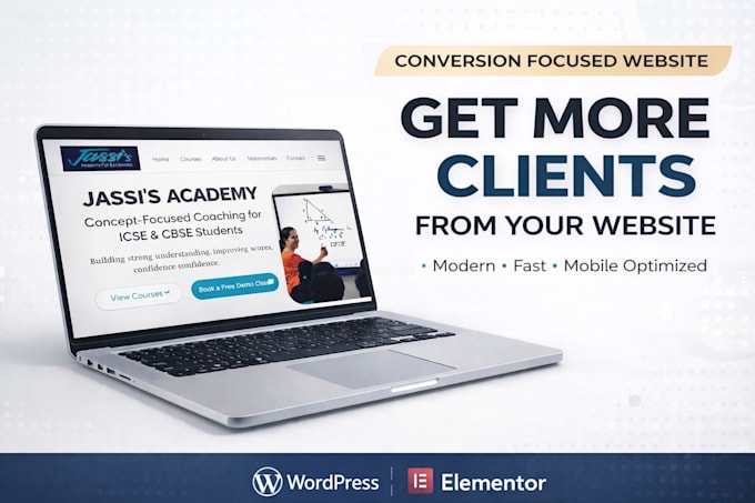 build an enquiry focused website for your coaching institute