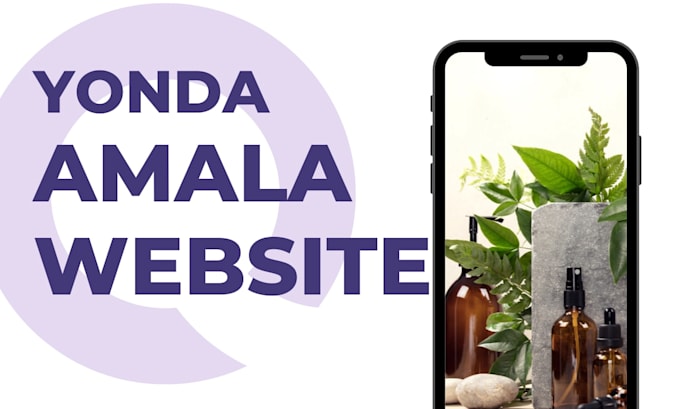 create and design yonda website for business brand