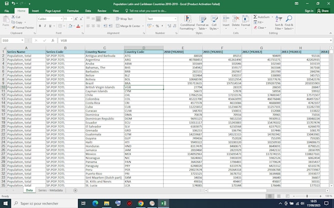 accurately clean and format your microsoft excel or CSV dataset