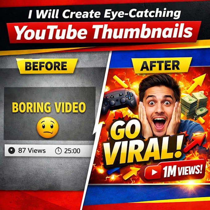 eye catching youtube thumbnails pro level