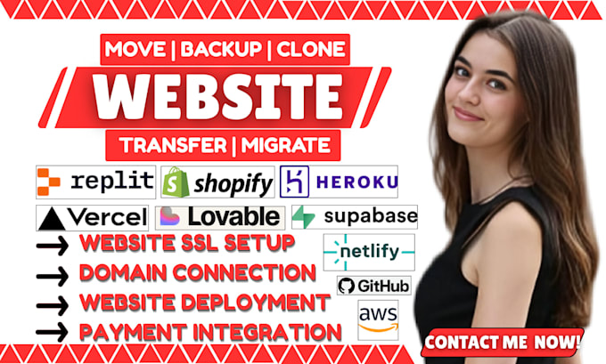deploy or migrate replit website to shopify netlify lovable vercel dns setup