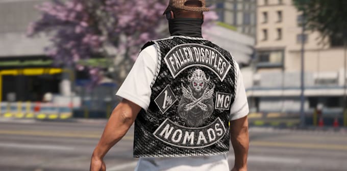 create mc kuttes kuttess fivem vest flag mc bike patch kuttes