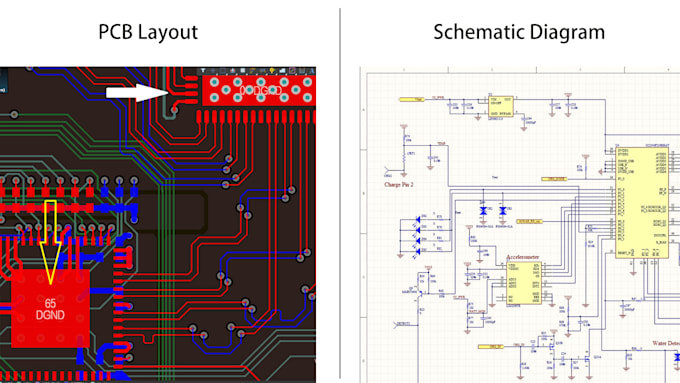 do electronics design, schematics and pcb design