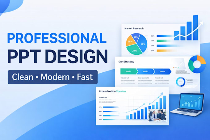 design modern professional powerpoint presentation ppt slides