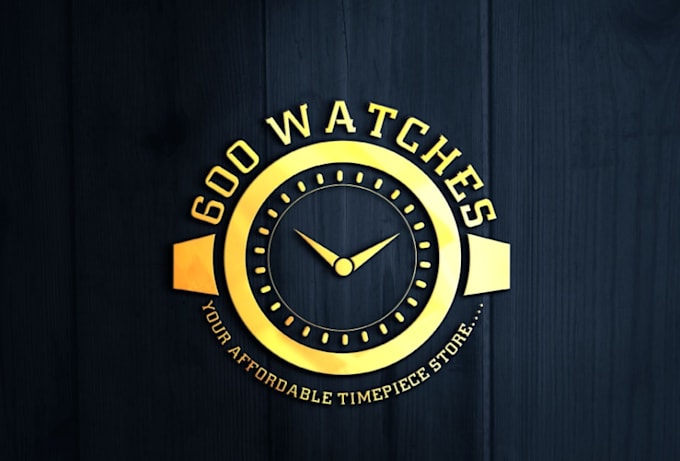 create awesome and gorgeous watch logo design