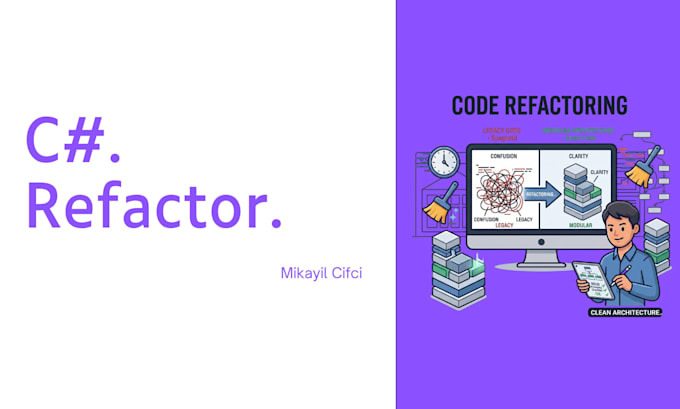 refactor, fix or implement your c sharp code
