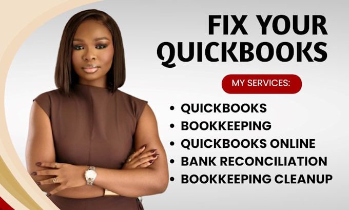 fix quickbooks errors, cleanup and catch up your bookkeeping
