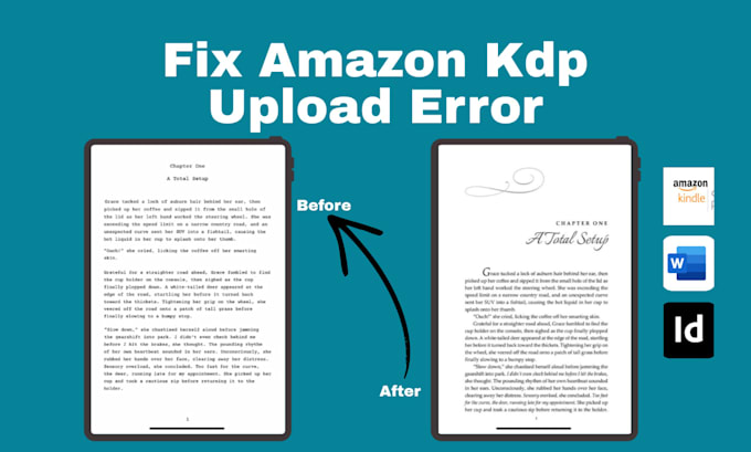 fix amazon kdp upload error, book bleed issue, kdp margin fixing, convert epub