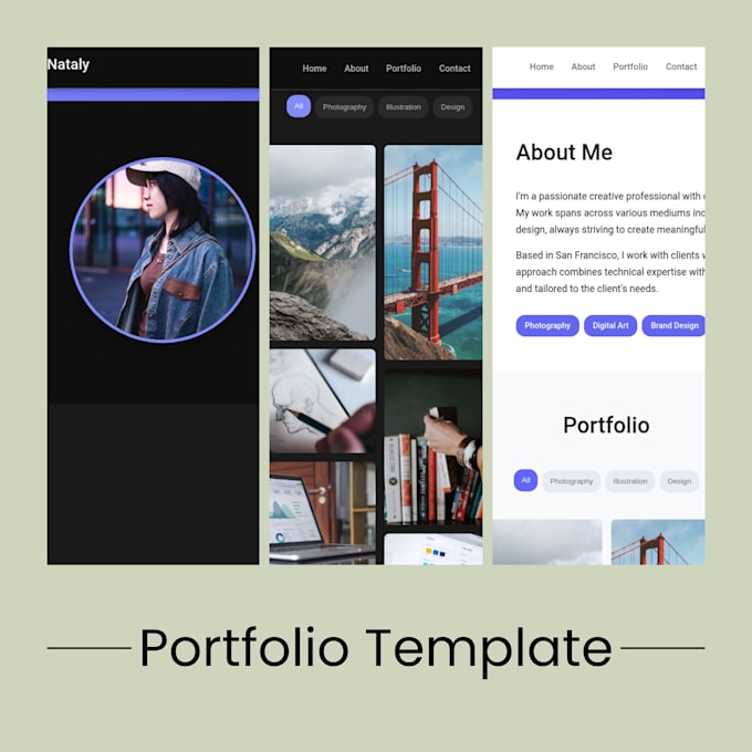 do a portfolio website for you