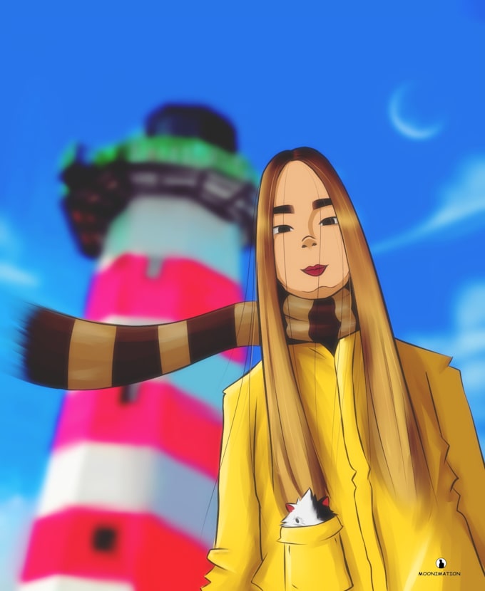 create digital and traditional illustrations