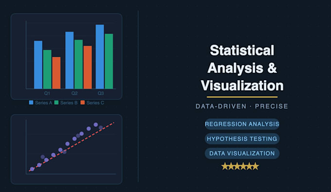 conduct statistical analysis to identify significance