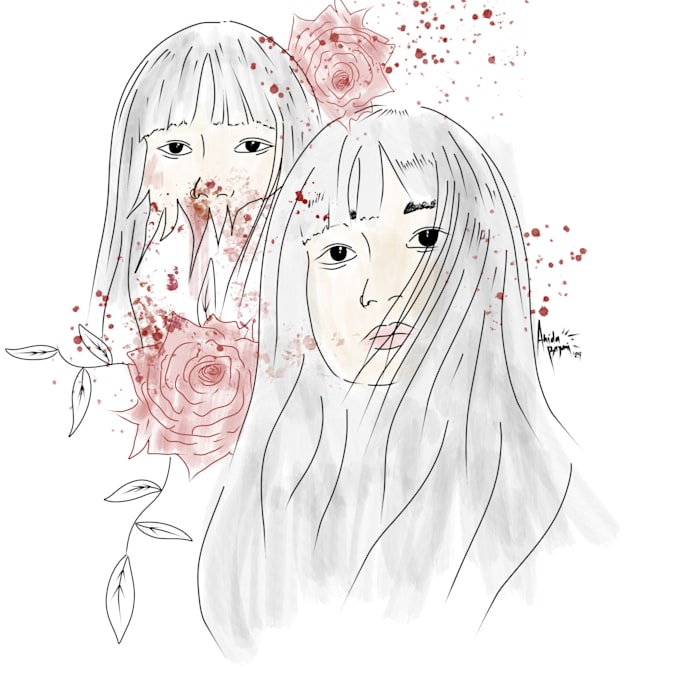 do illustration for small tattoo design, etc