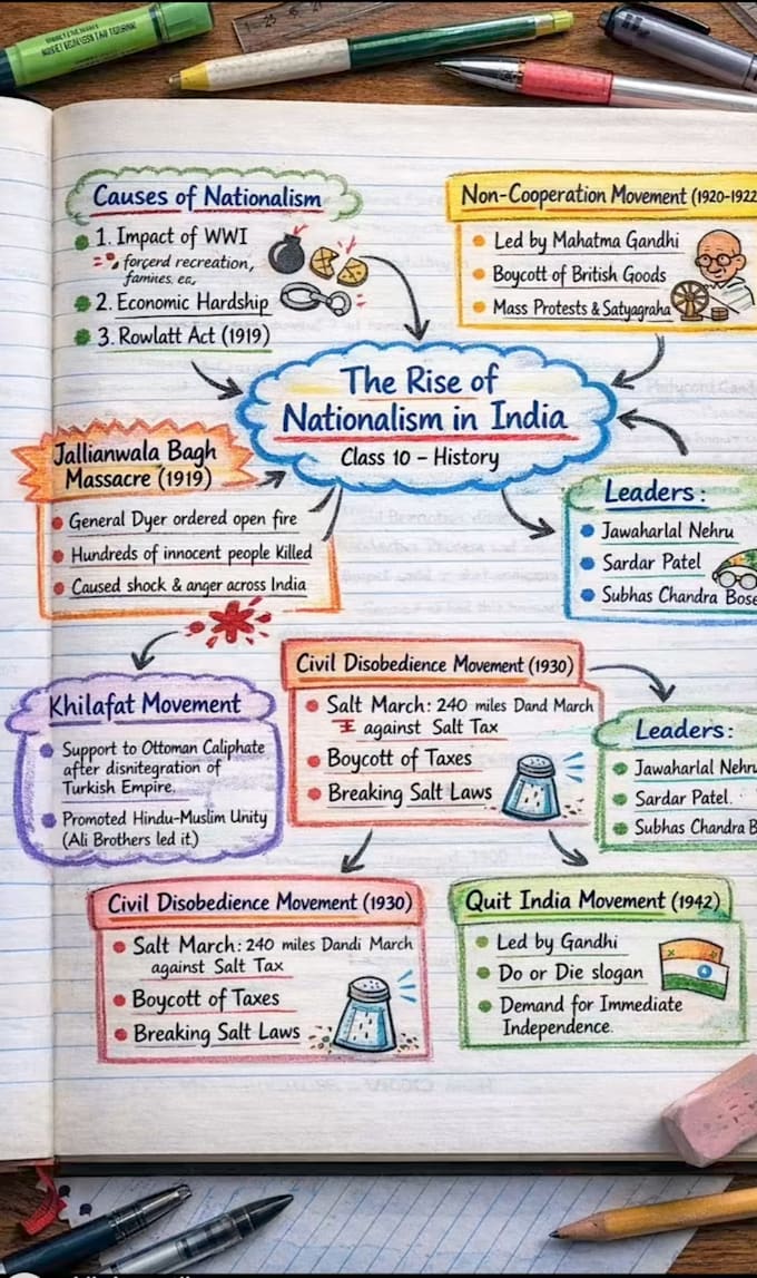 create handwritten or digital notes and assignments