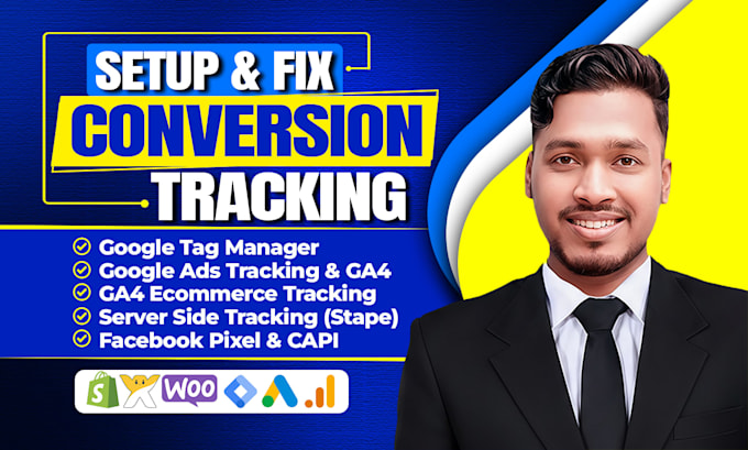 setup google analytics 4, ga4 ecommerce tracking and gtm