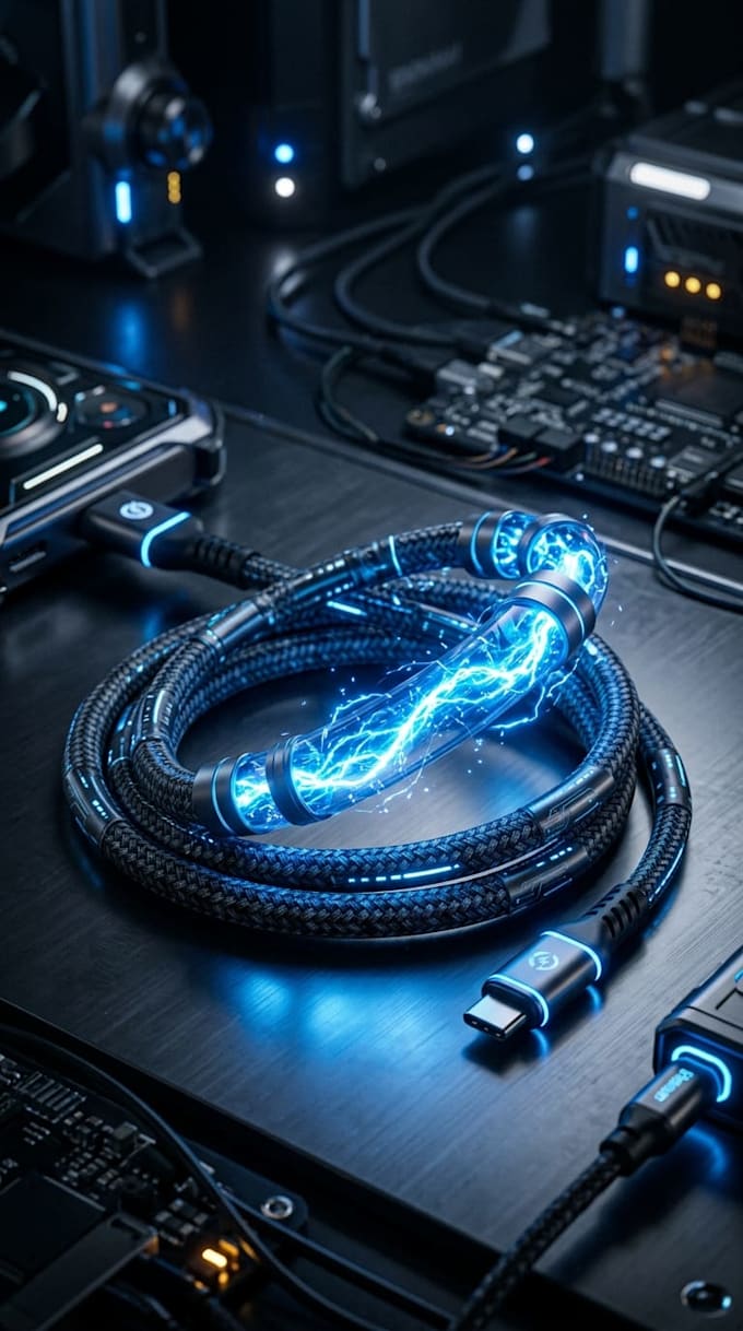 create cinematic 3d ai tech animation and product ads