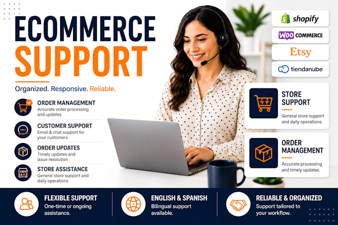 be your ecommerce virtual assistant for customer support and order management