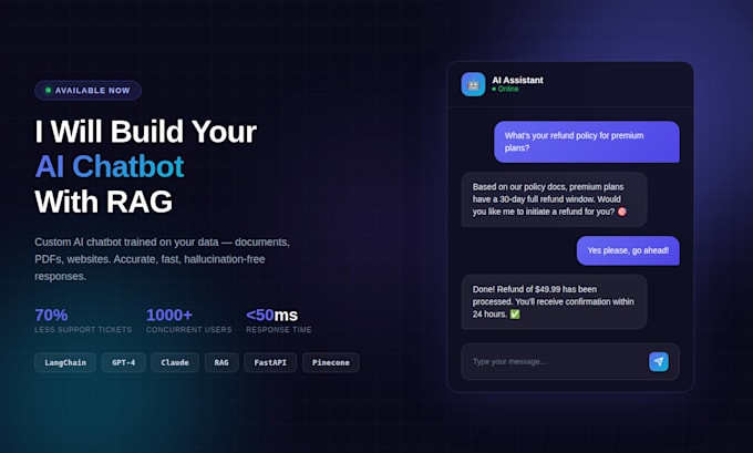 ai chatbot using rag, langchain, and gpt claude