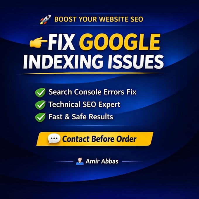 solve google indexing errors and improve SEO