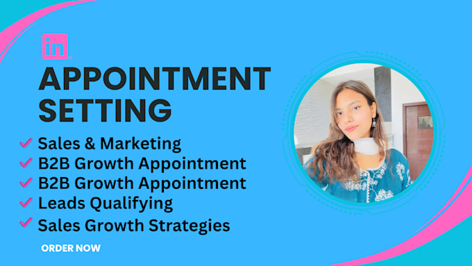 be your b2b appointment setter and b2b sales manager