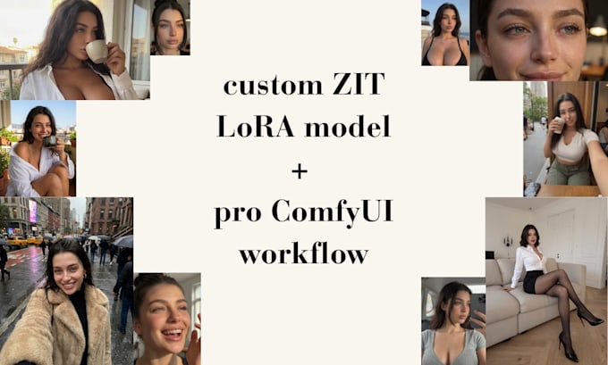 train a custom z image lora model and pro comfyui workflow