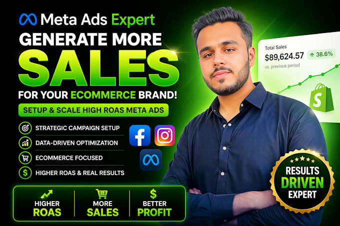 run facebook ads for shopify store and page ads setup