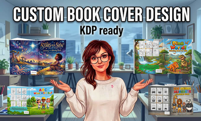 Create a professional amazon kdp book cover design by Mari_bloom | Fiverr