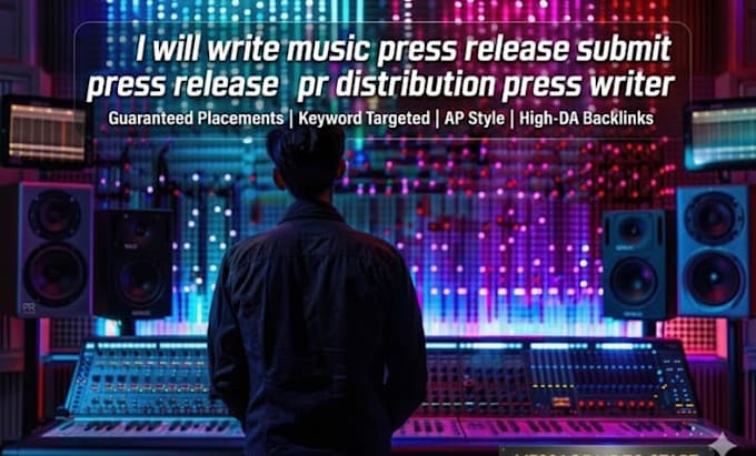 write music press release submit press release pr distribution press writer