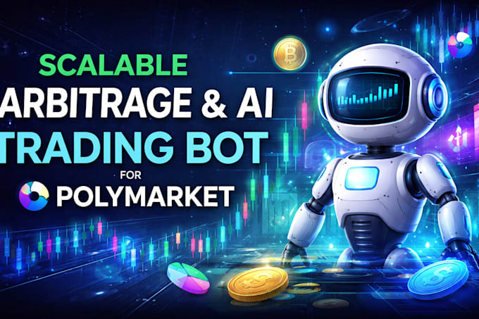 professionaly develop polymarket bot arbitrage bot ai trading bot with dashboard