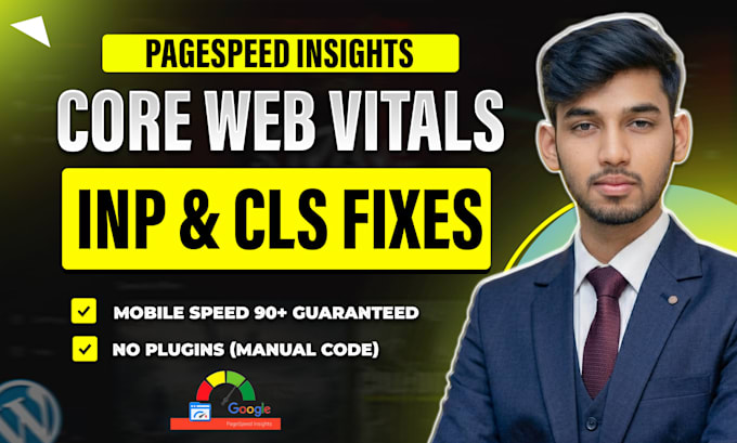 fix core web vitals and optimize google page speed for high performance