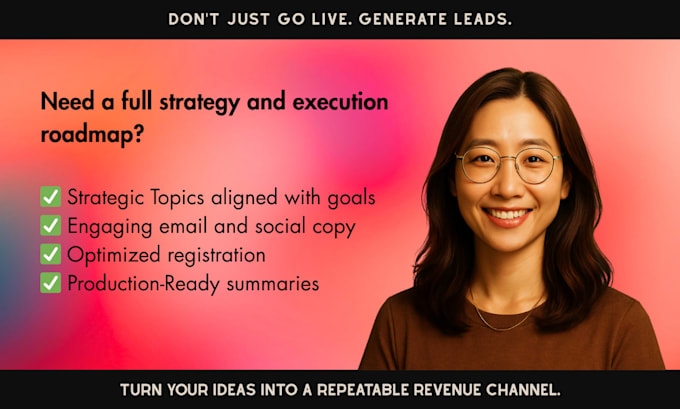 create your custom saas webinar strategy and workflow