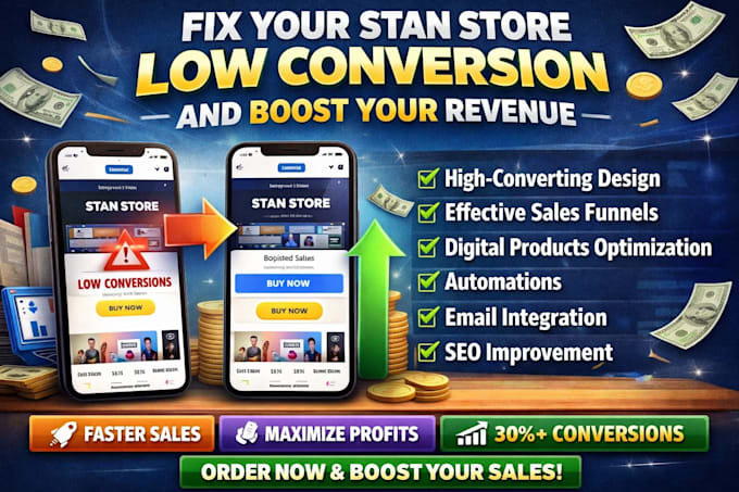 fix convertkit klaviyo your stan store low conversion and boost your revenue