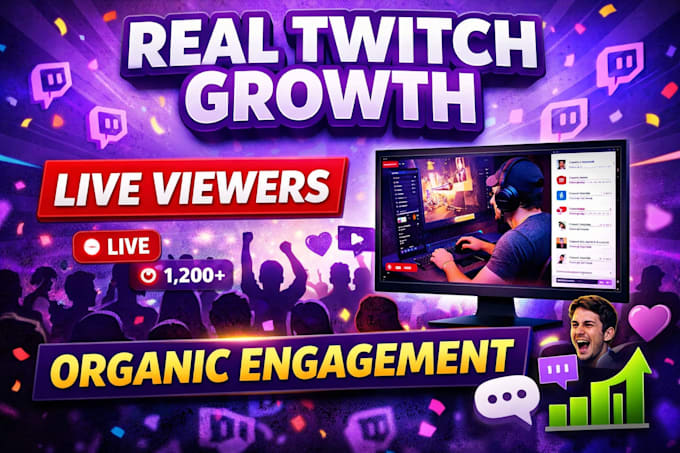 Développez votre stream twitch avec une audience ciblée et un ...