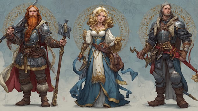 make fantasy characters or fantasy character