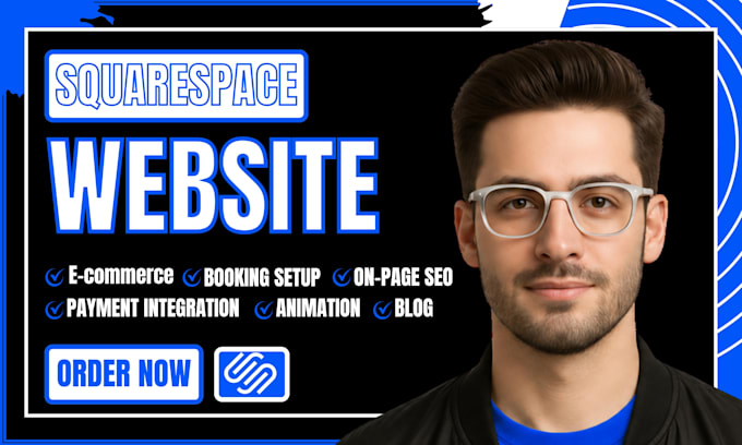 build squarespace website design redesign squarespace website development