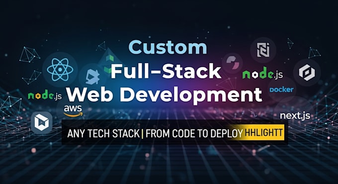 develop and deploy your custom full stack app