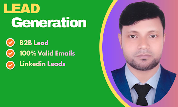 provide b2b lead generation, linkedin leads and email list