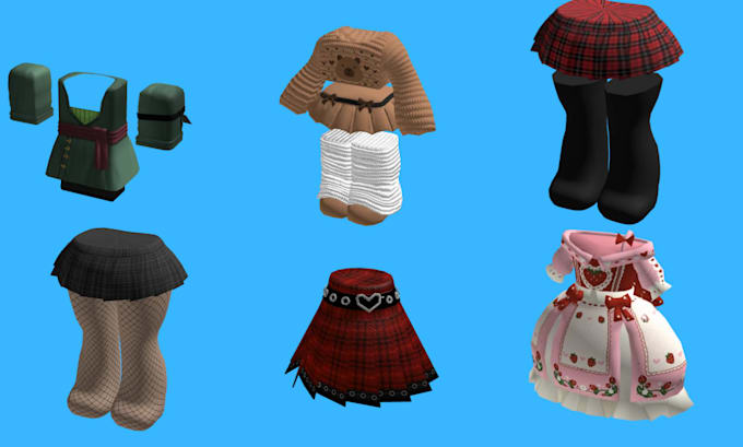 create stylized 3d outfits for your roblox game