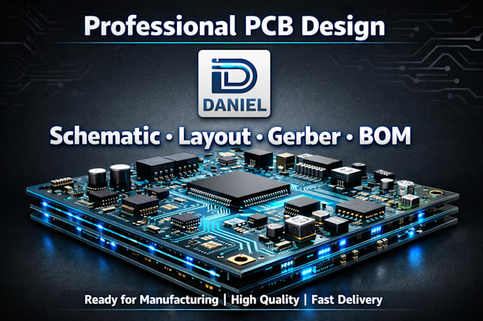 Gerber Layout Professionelles pcb-schaltplan-layout, gerber-dateien und bom für die ...